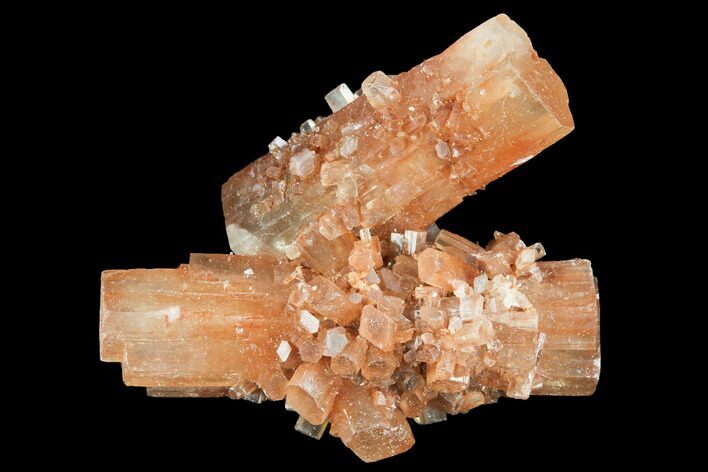Aragonite Twinned Crystal Cluster - Morocco #122153